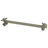 Kingston Brass K153A8 10" High-Low Adjustable Shower Arm, Satin Nickel