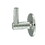 Kingston Brass K171A1 Showerscape Hand Shower Pin Wall Mount Bracket, Polished Chrome