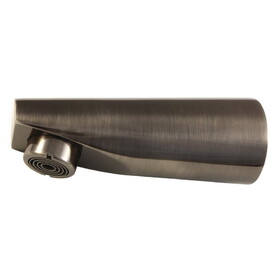 Kingston Brass K6187A3VN Tub Faucet Spout, Black Stainless