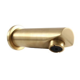 Kingston Brass K8187A7 Concord Tub Faucet Spout with Flange, Brushed Brass