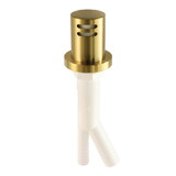 Kingston Brass Trimscape Dishwasher Air Gap, Brushed Brass KA821BB