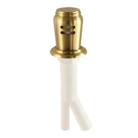 Kingston Brass Trimscape Dishwasher Air Gap, Brushed Brass KA831BB