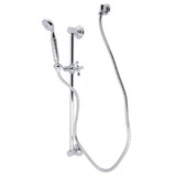 Kingston Brass Made To Match Hand Shower Combo with Slide Bar, Polished Chrome