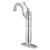 Kingston Brass Vessel Sink Faucet, Polished Chrome KB1421BL