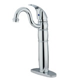 Kingston Brass Vessel Sink Faucet, Polished Chrome KB1421LL