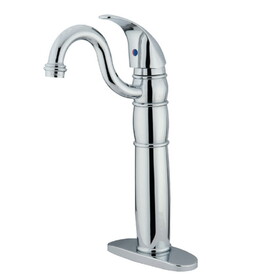 Kingston Brass Vessel Sink Faucet, Polished Chrome KB1421LL