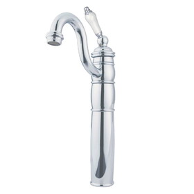 Kingston Brass Vessel Sink Faucet, Polished Chrome KB1421PL