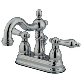 Kingston Brass 4 in. Centerset Bathroom Faucet, Polished Chrome KB1601ALB