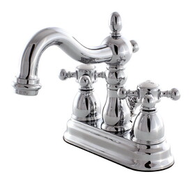 Kingston Brass 4 in. Centerset Bathroom Faucet, Polished Chrome KB1601BX