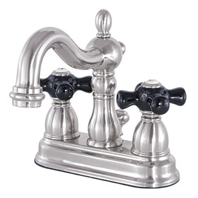 Kingston Brass 4 in. Centerset Bathroom Faucet, Polished Chrome KB1601PKX