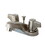 Kingston Brass KB160SN 4 in. Centerset Bathroom Faucet, Brushed Nickel