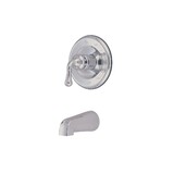 Kingston Brass Tulare KB1631TO - Magellan Single-Handle Pressure Balanced Tub Faucet, Polished Chrome