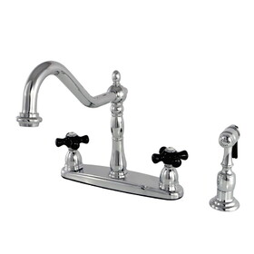 Kingston Brass Duchess Centerset Kitchen Faucet, Polished Chrome KB1751PKXBS