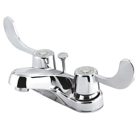 Kingston Brass 4 in. Centerset Bathroom Faucet, Polished Chrome KB181B