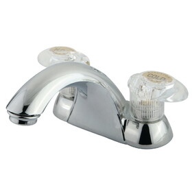 Kingston Brass 4 in. Centerset Bathroom Faucet, Polished Chrome KB2151LP