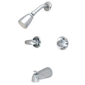 Kingston Brass Legacy Tub and Shower Faucet, Polished Chrome KB241LL