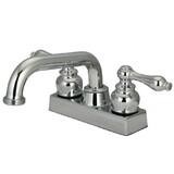 Kingston Brass 4 in. Centerset 2-Handle Laundry Faucet, Polished Chrome KB2471AL