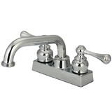 Kingston Brass 4 in. Centerset 2-Handle Laundry Faucet, Polished Chrome KB2471BL