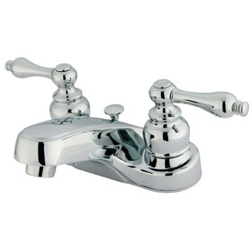Kingston Brass 4 in. Centerset Bathroom Faucet, Polished Chrome KB251AL