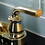 Kingston Brass KB252RXLLP Restoration 4-Inch Centerset Bathroom Faucet, Polished Brass