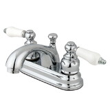 Kingston Brass 4 in. Centerset Bathroom Faucet, Polished Chrome KB2601PL