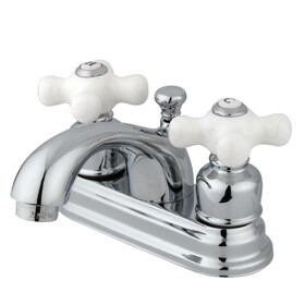 Kingston Brass 4 in. Centerset Bathroom Faucet, Polished Chrome KB2601PX