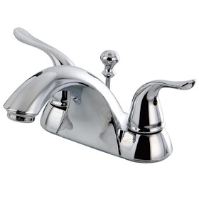 Kingston Brass 4 in. Centerset Bathroom Faucet, Polished Chrome KB2621YL