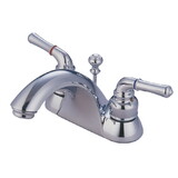 Kingston Brass 4 in. Centerset Bathroom Faucet, Polished Chrome KB2621