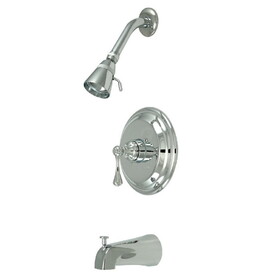 Kingston Brass Magellan Tub & Shower Faucet, Polished Chrome