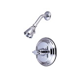 Kingston Brass KB2631DXSO Single Handle Shower Faucet, Chrome