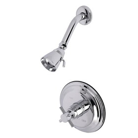Kingston Brass Concord Shower Faucet Trim Only, Polished Chrome