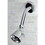 Kingston Brass KB2631MLTSO Single-Handle 2-Hole Wall Mount Shower Faucet Trim Only, Polished Chrome