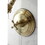 Kingston Brass KB2637BXTSO Metropolitan Single-Handle 2-Hole Wall Mount Shower Faucet Trim Only, Brushed Brass