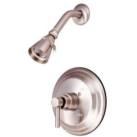 Kingston Brass KB2638DLSO Single Handle Shower Faucet, Satin Nickel