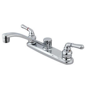 Kingston Brass Magellan 8-Inch Centerset Kitchen Faucet, Polished Chrome KB271