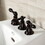 Kingston Brass KB325ACL American Classic Three-Handle Vertical Spray Bidet Faucet with Brass Pop-Up, Oil Rubbed Bronze