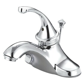 Kingston Brass 4 in. Centerset Bathroom Faucet, Polished Chrome KB3541GL