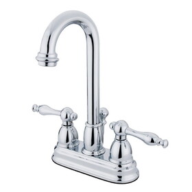 Kingston Brass 4 in. Centerset Bathroom Faucet, Polished Chrome KB3611NL