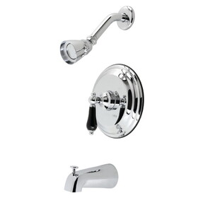 Kingston Brass Duchess Tub and Shower Faucet, Polished Chrome