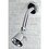 Kingston Brass KB3631PXT Single-Handle 3-Hole Wall Mount Tub and Shower Faucet Trim Only, Polished Chrome
