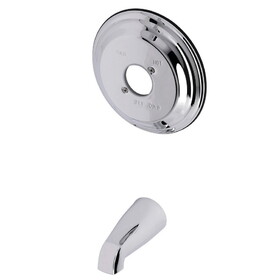 Kingston Brass Tub Trim Only Without Handle, Polished Chrome