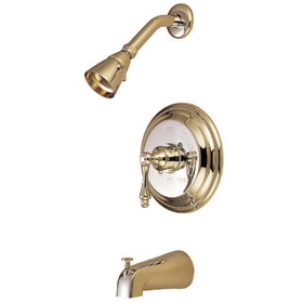 Kingston Brass Tub and Shower Trim, Polished Brass
