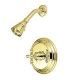 Kingston Brass KB3632AXSO Shower Only, Polished Brass