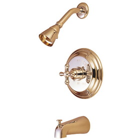 Kingston Brass Tub and Shower Trim Only, Polished Brass KB3632AXT