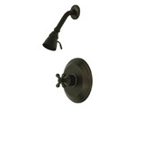 Kingston Brass KB3635AXSO Single Handle Shower Faucet, Oil Rubbed Bronze