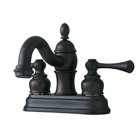 Kingston Brass 4 in. Centerset Bathroom Faucet, Oil Rubbed Bronze KB3905BL