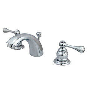 Kingston Brass Mini-Widespread Bathroom Faucet, Polished Chrome KB3941BL