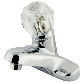 Kingston Brass Single-Handle 4 in. Centerset Bathroom Faucet, Polished Chrome KB521LP