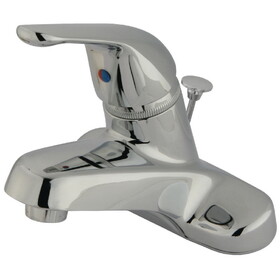 Kingston Brass Single-Handle 4 in. Centerset Bathroom Faucet, Polished Chrome KB541B
