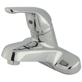 Kingston Brass Single-Handle 4 in. Centerset Bathroom Faucet, Polished Chrome KB541LP